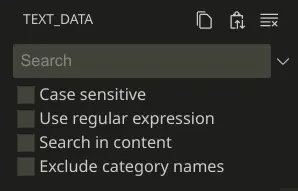 Explorer panel features